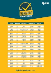 Horrios do atendimento online