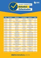 Horrios do atendimento online